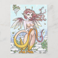 Garden Goyle Gargoyle Fairy Nymphe Imaginaire Art