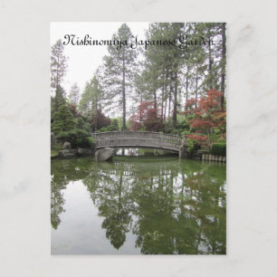 Carte Postale Garden japonais