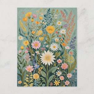 Carte Postale Garden Medley