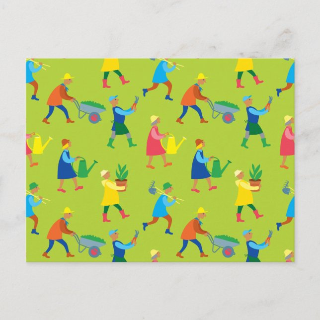 Carte Postale Gardeners (Devant)