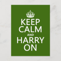 Gardez le calme et Harry allumé (n'importe quelle 