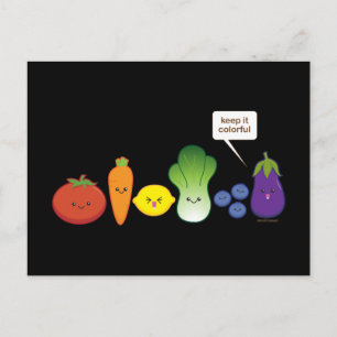 Carte Postale Gardez-Le Coloré !