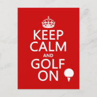 Gardez votre calme et continuez à jouer au golf -