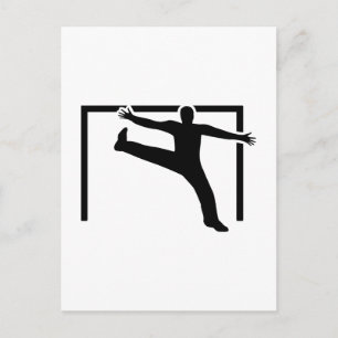 Carte Postale Gardien de handball