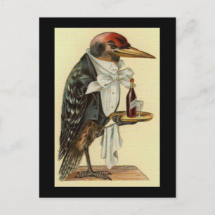 Carte Postale Gardien d'oiseaux