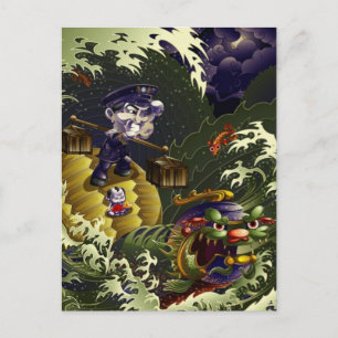 Carte Postale Gardien Du Sud - Tortue