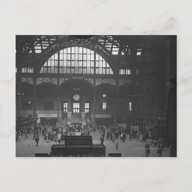Carte Postale Gare (Devant)