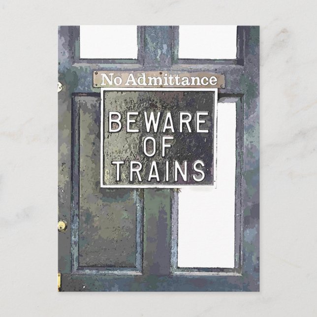 CARTE POSTALE GARE (Devant)