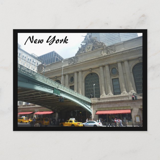 Carte Postale gare centrale de New York (Devant)