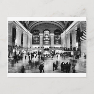 Carte Postale Gare Centrale de New York - 100e anniversaire