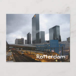 Carte Postale Gare centrale de Rotterdam