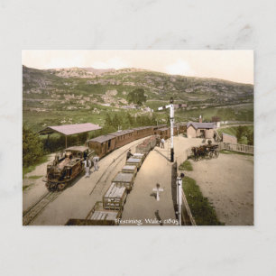 Carte Postale Gare d'Antiquité, FfPalestinian og