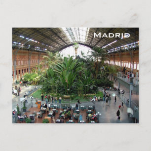 Carte Postale Gare d'Atocha