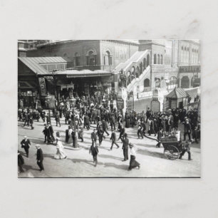 Carte Postale Gare de Broad Street, Londres, vers 1890