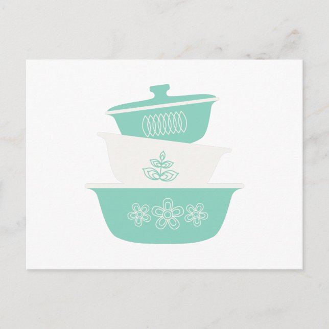 Carte Postale Gare de cuisson vintage (Devant)