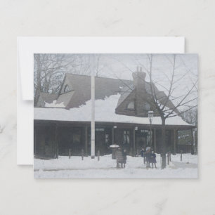 Carte Postale Gare de Glen Ridge NJ Post Office 1910
