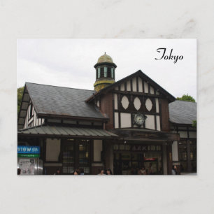Carte Postale gare de harajuku