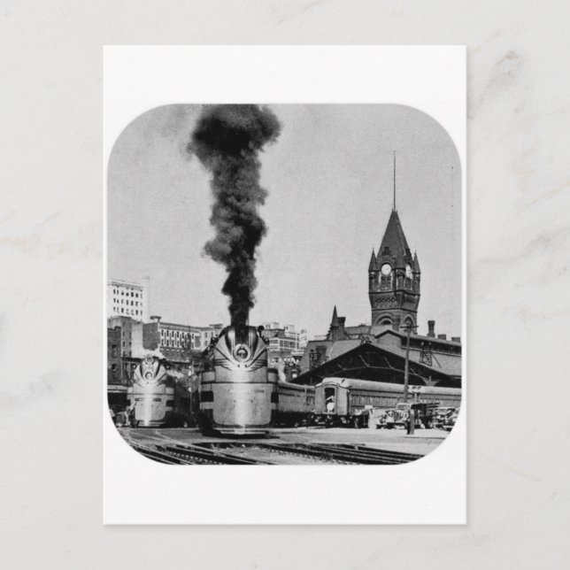 Carte Postale Gare de Milwaukee (Devant)