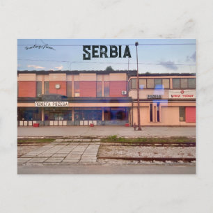Carte Postale Gare de Požega dans le district de Zlatibor en Ser