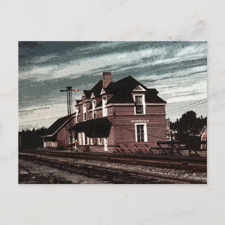 Carte Postale Gare d'Orangedale Cap-Breton Nouvelle-Écosse