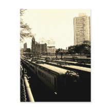 Gare ferroviaire centrale de Chicago ICRR 1969