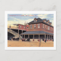 Gare ferroviaire, Nouveau-Brunswick, NJ Vintage