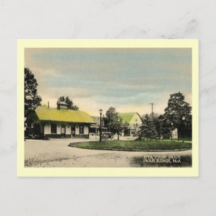 Carte Postale Gare, Park Ridge, New Jersey Vintage
