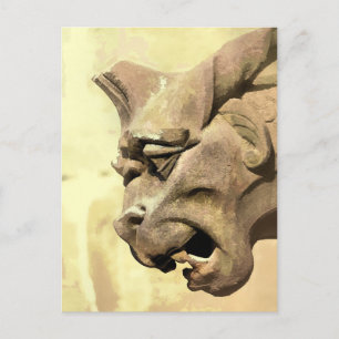 CARTE POSTALE GARGOYLE