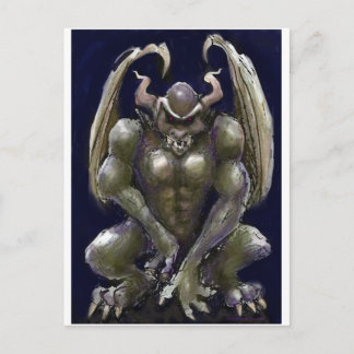 Carte Postale Gargoyle