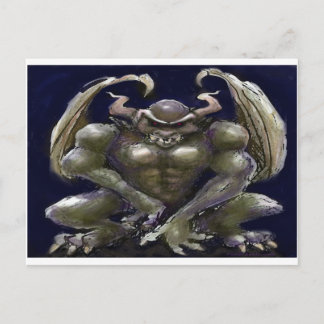 Carte Postale Gargoyle