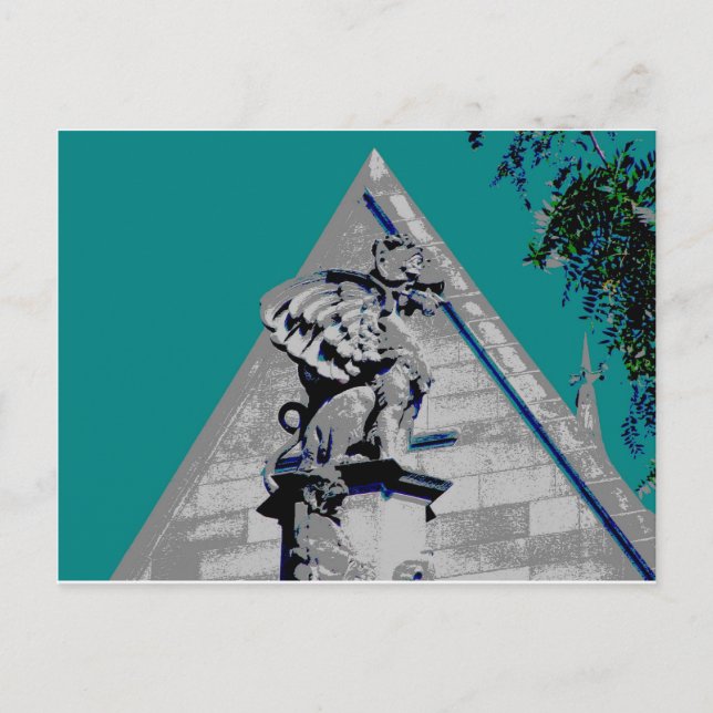 Carte Postale Gargoyle à Cobb Gate (Devant)