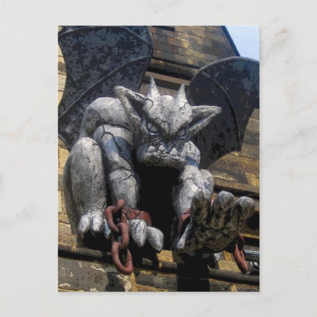 Carte Postale Gargoyle CB (Devant)
