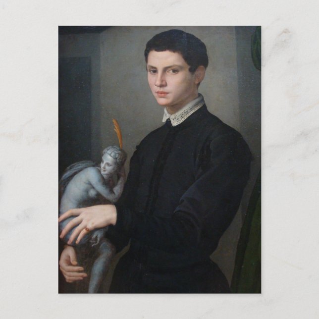 Carte Postale Gargoyle ou Dark Cupid dans cet Italien troublant (Devant)