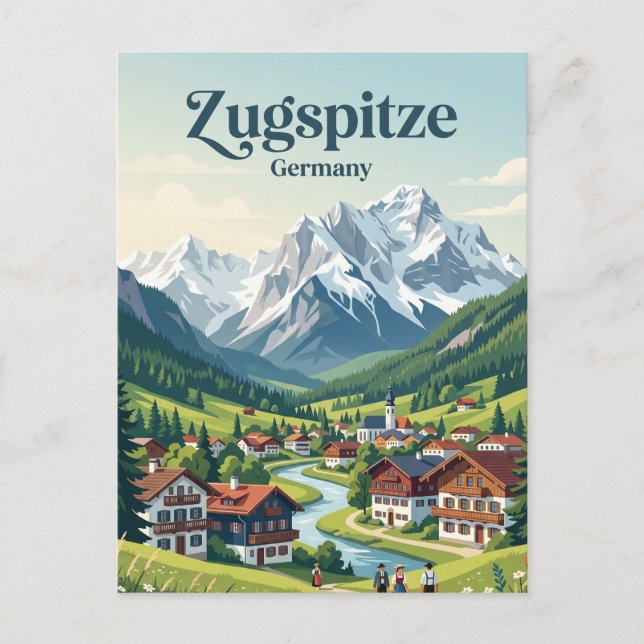 Carte Postale Garmisch-Partenkirchen Allemagne (Devant)