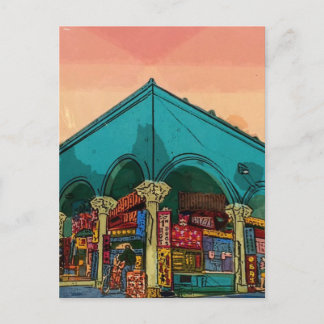 Carte Postale Gas House - Venice Beach Californie