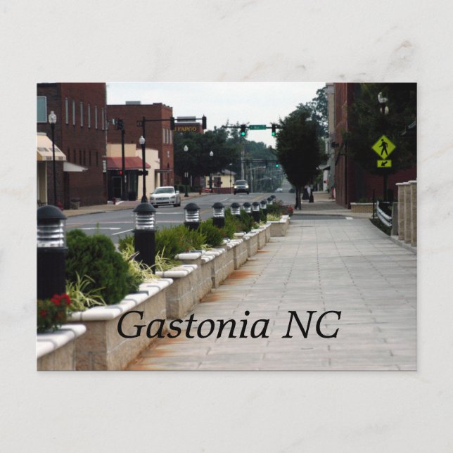 Carte Postale Gastonia NC (Devant)