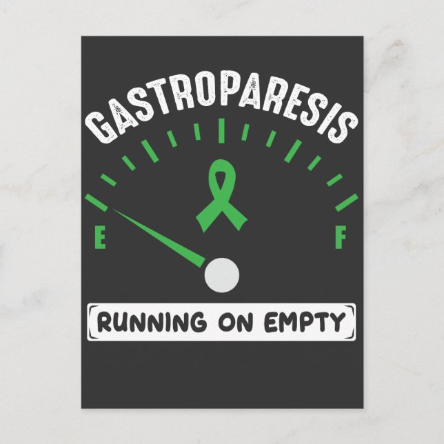 Carte Postale Gastroparesis Se Déroule Sur Un Guerrier De Sensib (Devant)