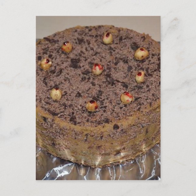 Carte Postale gâteau à la carotte (Devant)