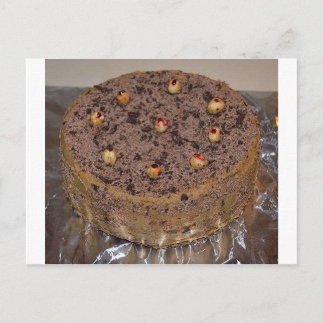 Carte Postale gâteau à la carotte (Devant)
