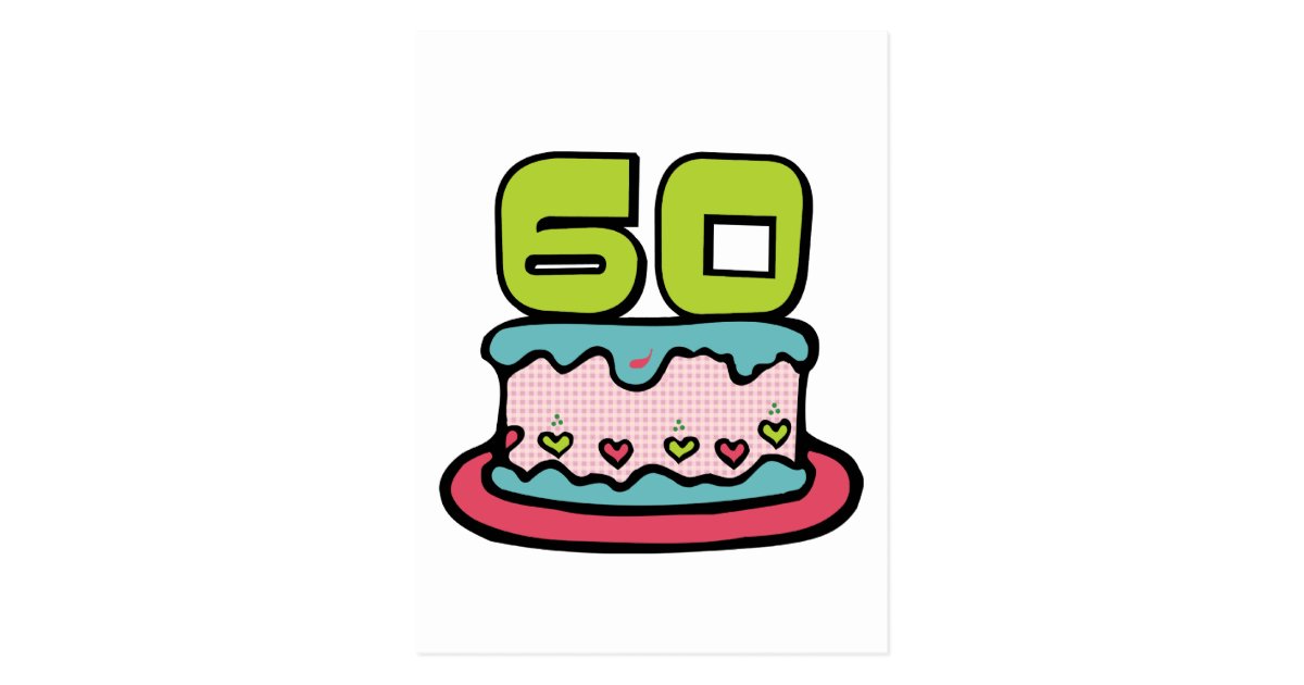 Carte Postale Gateau D Anniversaire De 60 Ans Zazzle Fr Carte Postale Gateau D Anniversaire De 60 Ans Zazzle Fr
