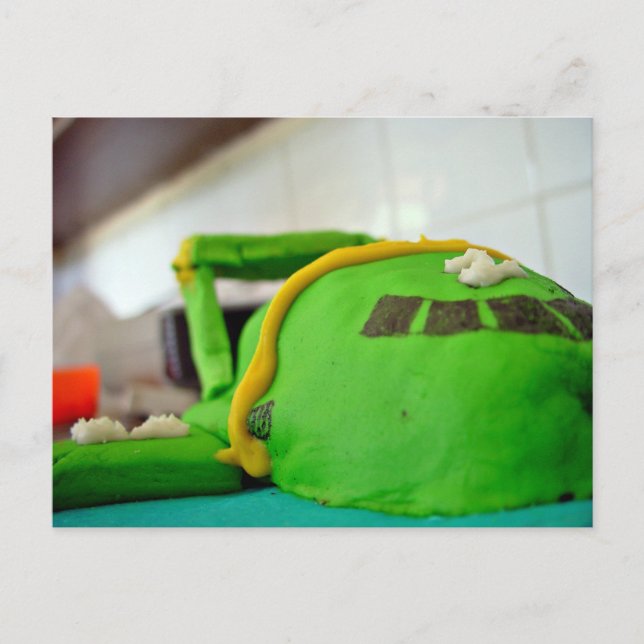 Carte Postale Gâteau de 2 ans Thunderbird (Devant)