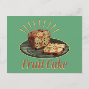 Carte Postale Gâteau de fruits Gâteau aux fruits