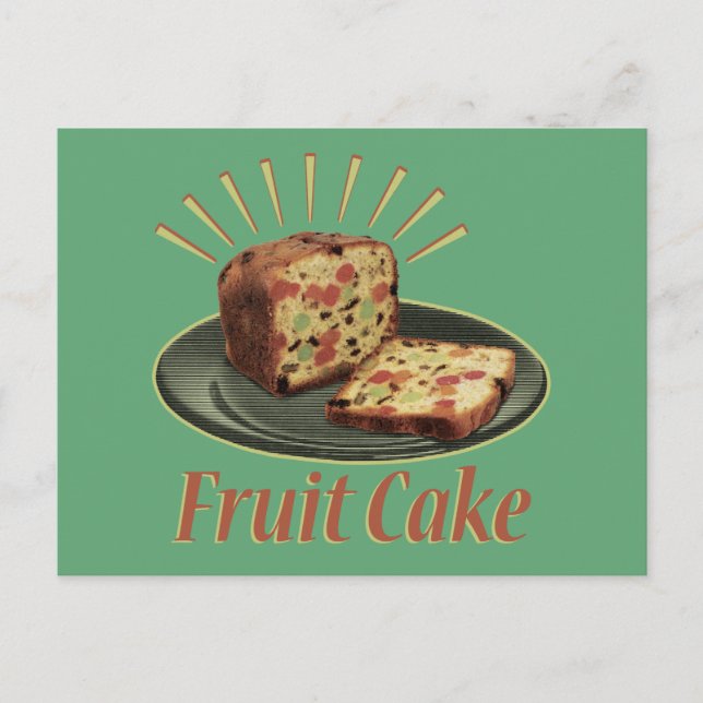 Carte Postale Gâteau de fruits Gâteau aux fruits (Devant)