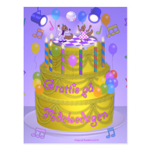 Cartes Suedois D Anniversaire Zazzle Fr