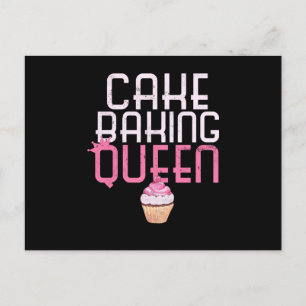 Carte Postale gâteau gâteau cuisson queen cupcake boulangeries p