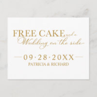 Gâteau gratuit drôle mariage à sauver la date non