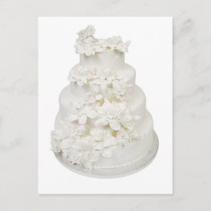 Carte Postale Gâteau Mariage Type d'étape