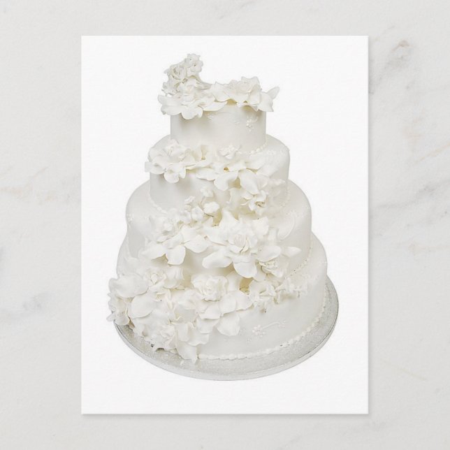 Carte Postale Gâteau Mariage Type étape (Devant)