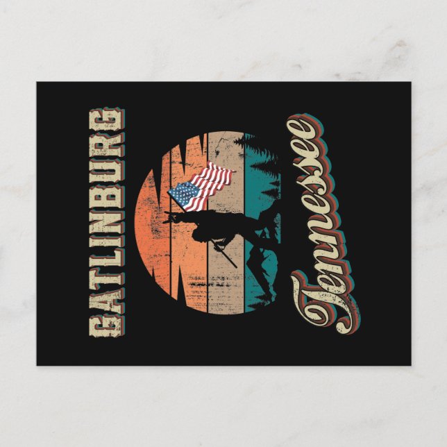 Carte Postale Gatlinburg Tennessee (Devant)