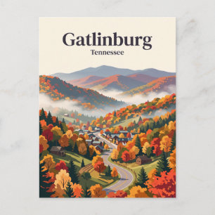Carte Postale Gatlinburg, Tennessee, États-Unis